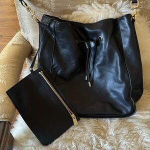OOAK Anine Bing Black Leather Single Strap Tote